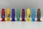 Crayola Limited Edition Retired Colors Crayon Sharpener Set Full 8 Collectible Colors Made in USA