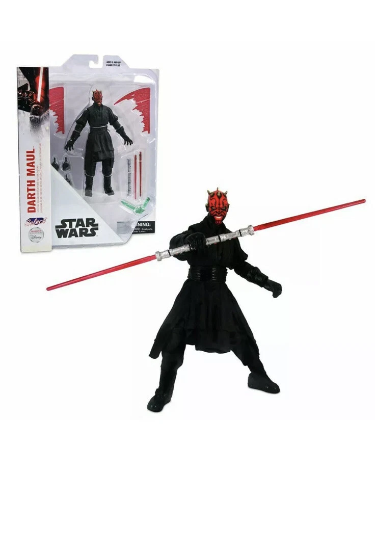 s-l1600 (5) Star Wars Darth Maul Collector’s Edition 7" Action Figure by Diamond Select Disney Store Exclusive Premium Star Wars Collectible - Image 1
