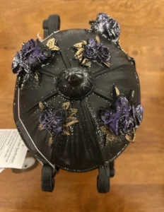 Christian Siriano Halloween Skeletons in Carriage Light & Sound Tabletop Decoration Spooky Gothic Resin Figurine with Lights & Audio - Image 3