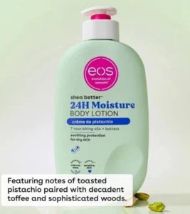 EOS 24H Moisture Crème de Pistachio Body Lotion Hydrating Skin Care Cream Long-Lasting Moisturizer 3-Pack - Image 2
