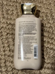 Bath & Body Works Wild Madagascar Vanilla Shea & Vitamin E Lotion Nourishing Body Moisturizer 8 oz - Image 3